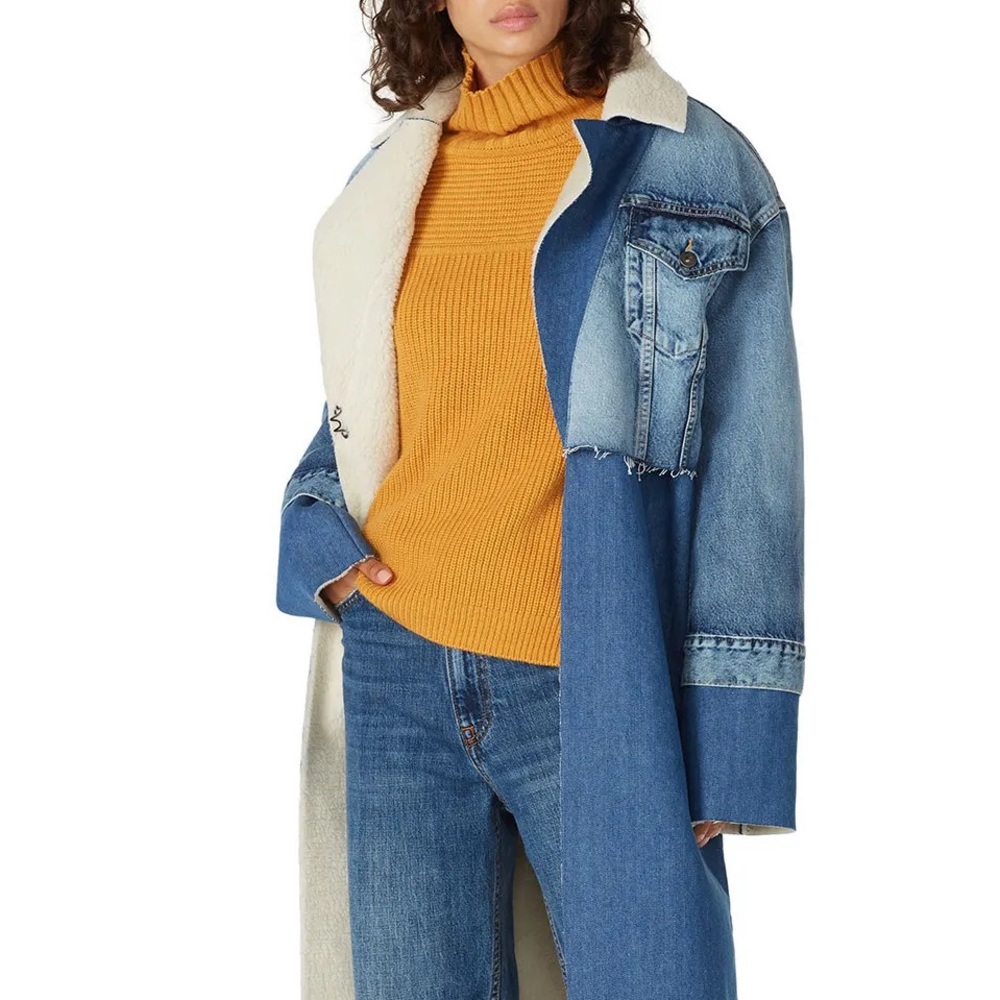 Cozy Cowl Neck Sweater in Warm Mustard